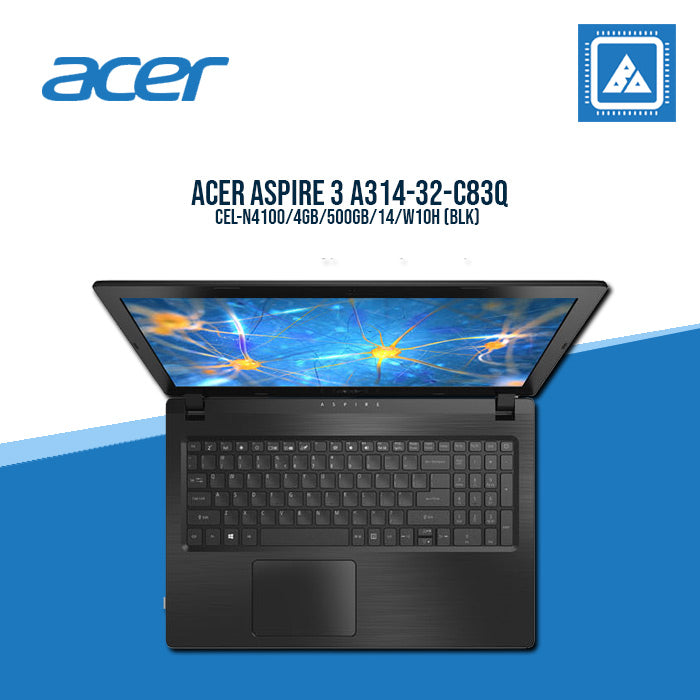 ACER ASPIRE 3 A314-32-C83Q CEL-N4100 /4GB/500GB | BEST FOR STUDENTS LAPTOP ACER ASPIRE 3 A314-32-C83Q CEL-N4100 /4GB/500GB | BEST FOR STUDENTS LAPTOP